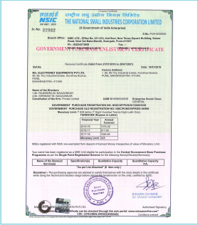 NSIC-Certificate